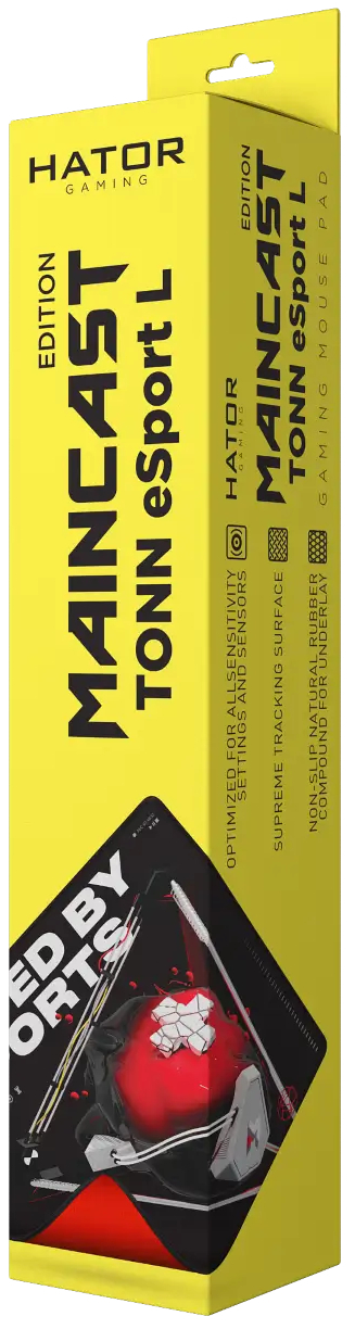 Игровая поверхность Hator Tonn eSport L MAINCAST Edition Speed/Control (HTP-033) фото5