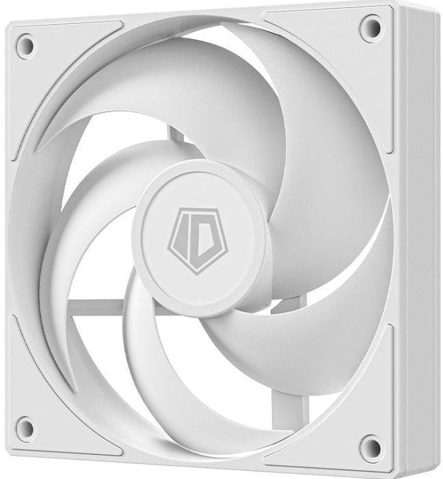 Вентилятор ID-Cooling AS-120-W, 120x120x25мм, 4-pin PWM, White фото