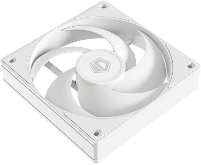 Вентилятор ID-Cooling AS-120-W, 120x120x25мм, 4-pin PWM, White фото