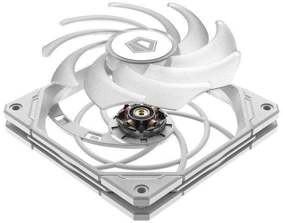 Вентилятор ID-Cooling NO-12015-XT ARGB Snow, 120x120x15мм, 3-pin/4-pin PWM, білий фото5