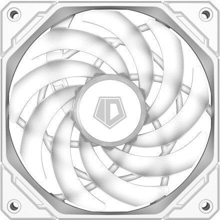 Вентилятор ID-Cooling NO-12015-XT ARGB Snow, 120x120x15мм, 3-pin/4-pin PWM, білий фото3