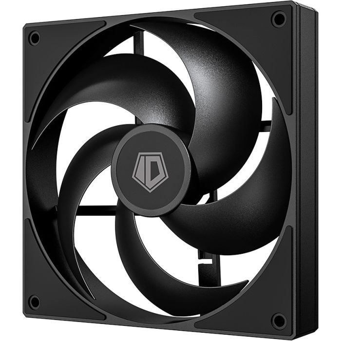 Вентилятор ID-Cooling AS-140-K Duet, 140x140x25мм, 4-pin PWM, чорний фото4