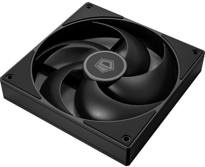Вентилятор ID-Cooling AS-140-K Duet, 140x140x25мм, 4-pin PWM, чорний фото5
