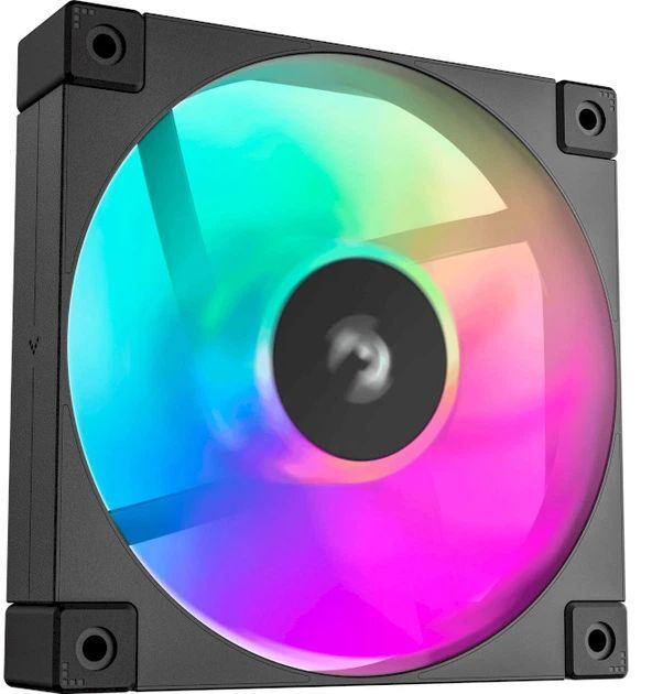 Вентилятор DeepCool FD12 ARGB, 120x120x25мм, 4pin, чорний фото