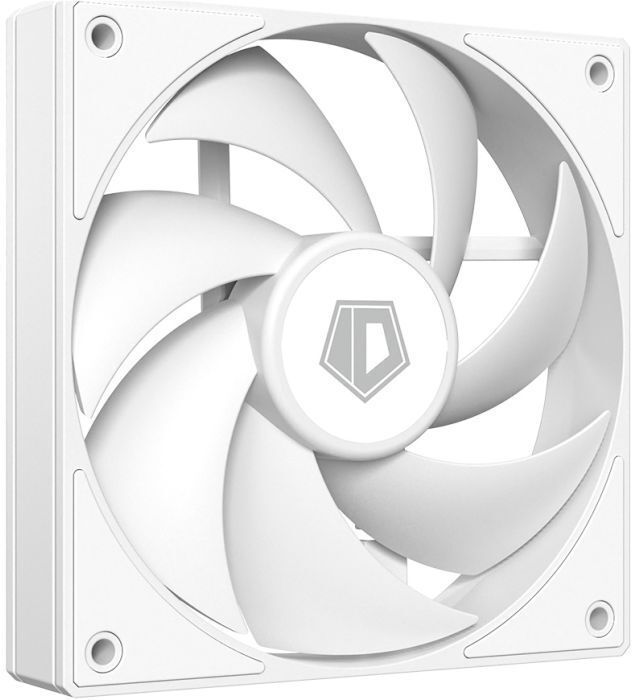 Вентилятор ID-Cooling AF-125-W Trio, 120x120x25мм, 4-pin PWM, White фото
