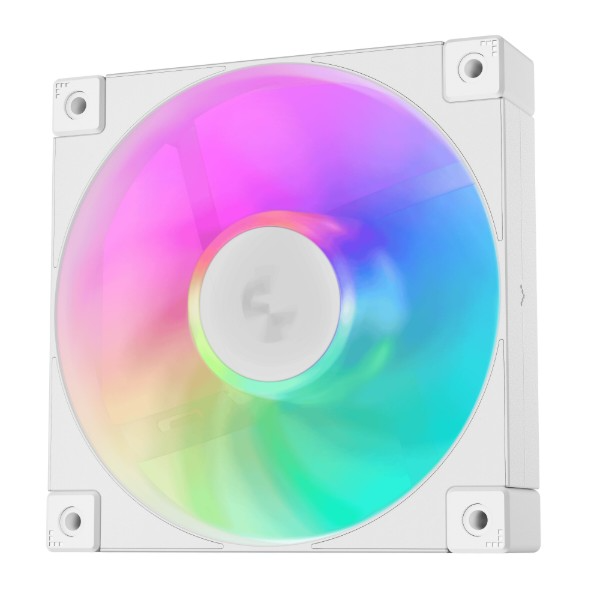 Вентилятор DeepCool FD12 ARGB WH, 120x120x25мм, 4pin, білий фото