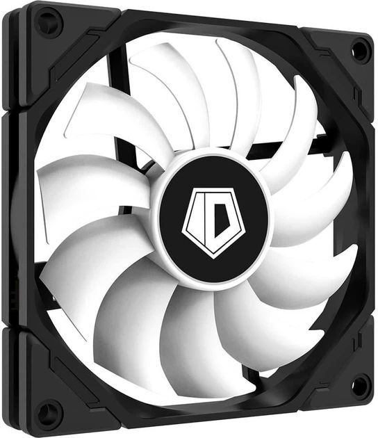 Вентилятор ID-Cooling TF-9215 ARGB, 92x92x15мм, 4-pin, чорно-білий фото