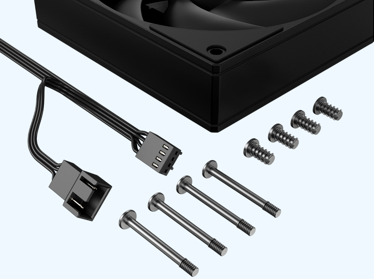 Вентилятор ID-Cooling Black AF-1230-K фото
