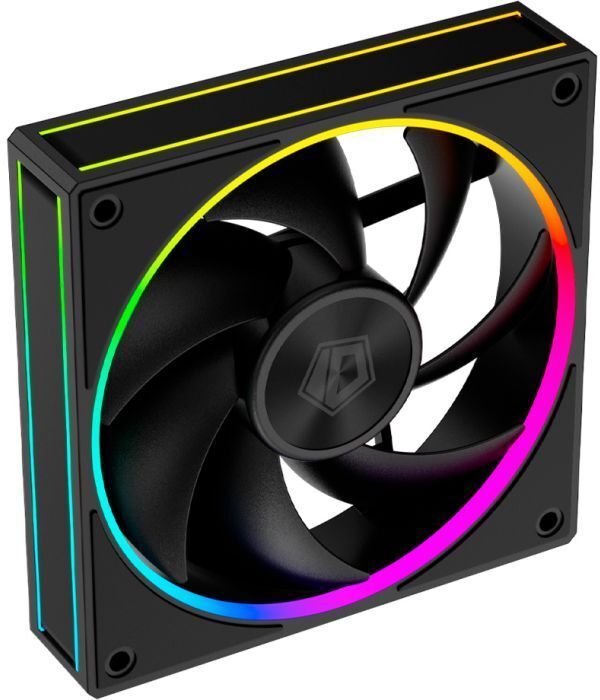 Вентилятор ID-Cooling AF-127-ARGB-K, 120x120x27мм, 4-pin PWM, Black фото