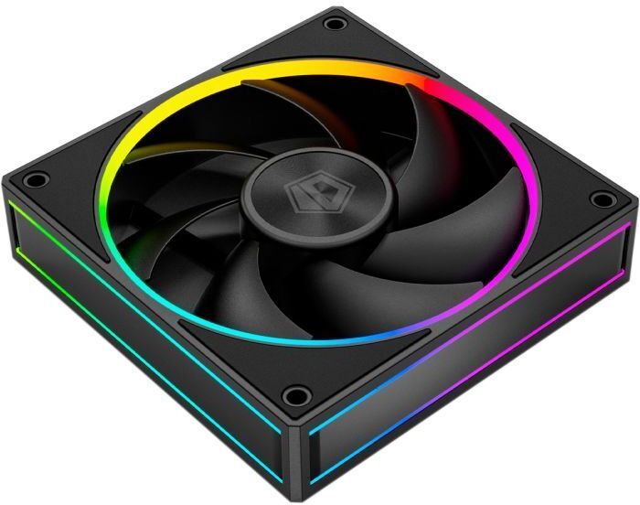 Вентилятор ID-Cooling AF-127-ARGB-K, 120x120x27мм, 4-pin PWM, Black фото