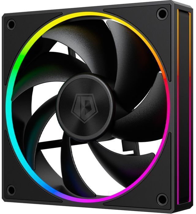 Вентилятор ID-Cooling AF-127-ARGB-K, 120x120x27мм, 4-pin PWM, Black фото