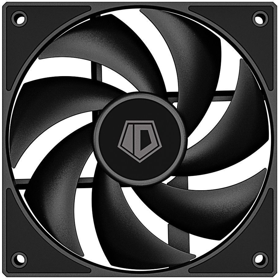 Вентилятор ID-Cooling AF-125-K Trio, 120x120x25мм, 4-pin PWM, Black фото