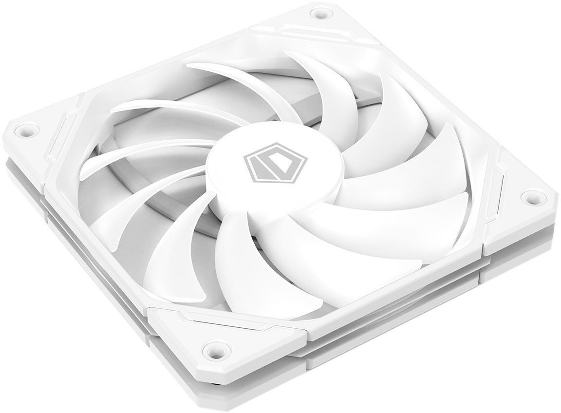 Вентилятор ID-Cooling TF-12015-W, 120x120x15мм, 4-pin, білий фото