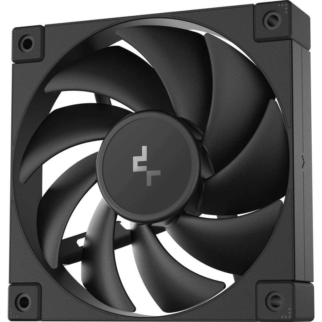 Вентилятор DeepCool FD12, 120x120x25мм, 4pin, чорний фото