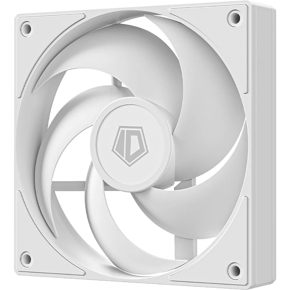 Вентилятор ID-Cooling AS-120-W Trio, 120x120x25мм, 4-pin PWM, White фото4