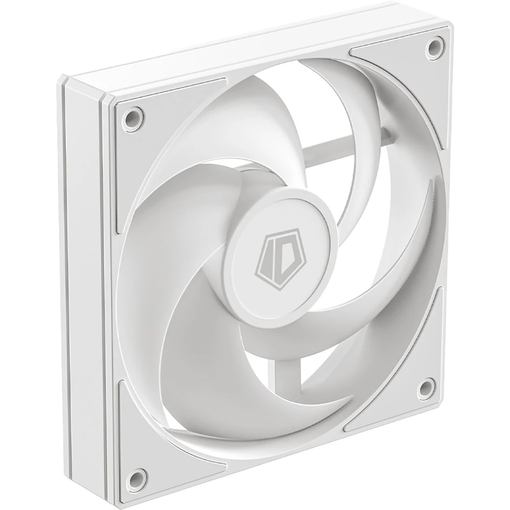 Вентилятор ID-Cooling AS-120-W Trio, 120x120x25мм, 4-pin PWM, White фото2