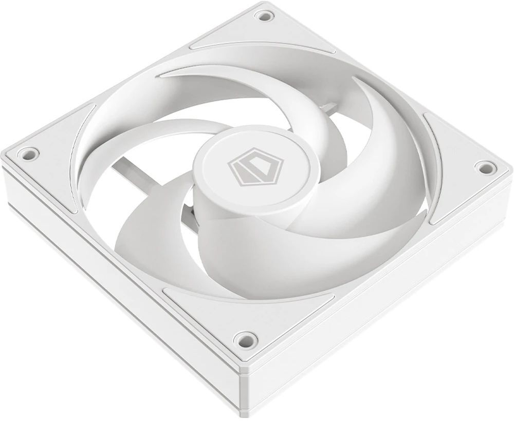 Вентилятор ID-Cooling AS-120-W Trio, 120x120x25мм, 4-pin PWM, White фото5