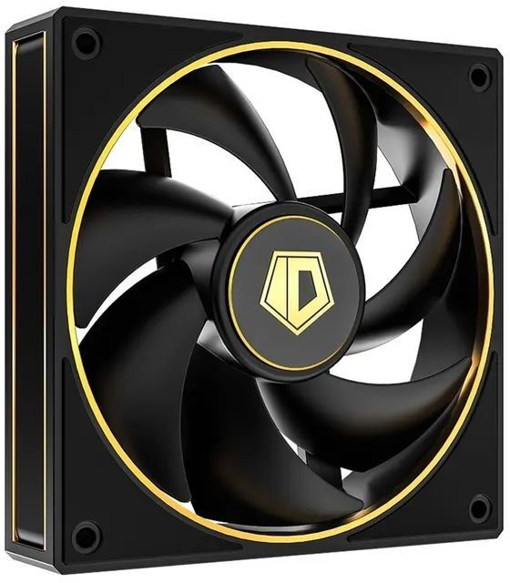 Вентилятор ID-Cooling AF-127-GDL, 120x120x27мм, 4-pin PWM, Black фото