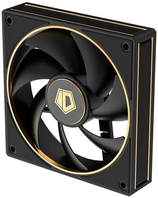 Вентилятор ID-Cooling AF-127-GDL, 120x120x27мм, 4-pin PWM, Black фото