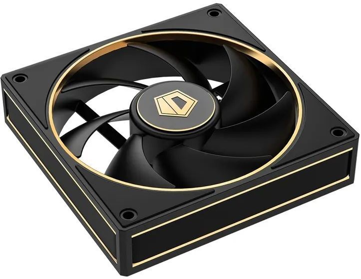 Вентилятор ID-Cooling AF-127-GDL, 120x120x27мм, 4-pin PWM, Black фото