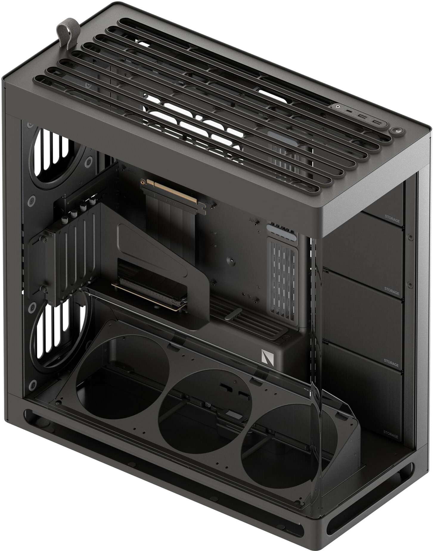Корпус HAVN HS 420 VGPU Edition Black (HVN-CA-HS420-08) фото3