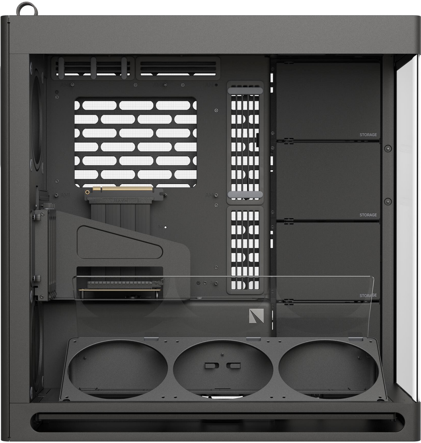 Корпус HAVN HS 420 VGPU Edition Black (HVN-CA-HS420-08) фото4