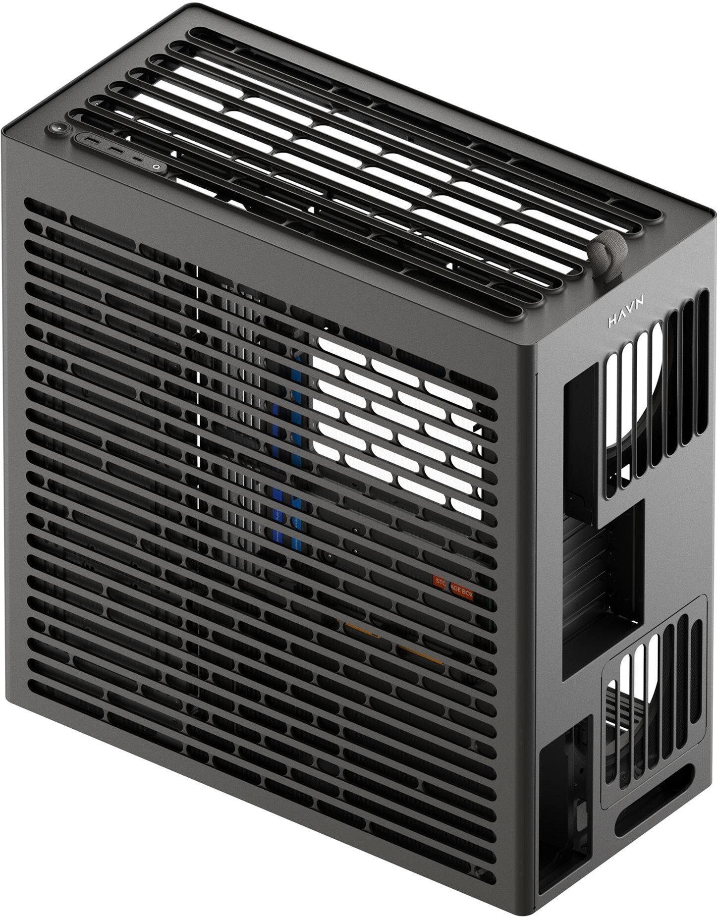 Корпус HAVN HS 420 VGPU Edition Black (HVN-CA-HS420-08) фото5
