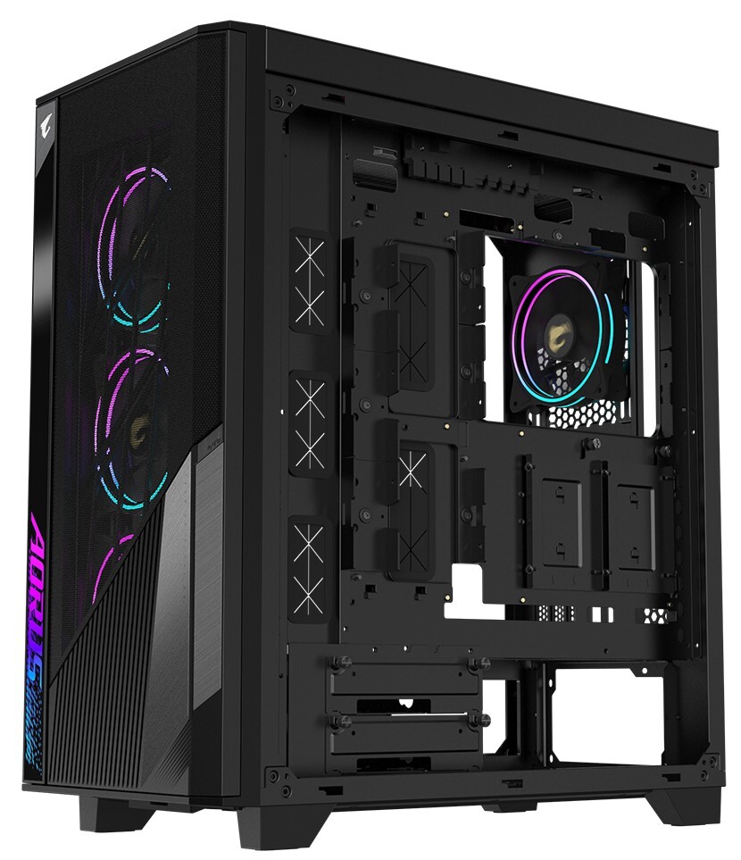 Корпус Gigabyte Aorus C500 Glass Black без БЖ (GB-AC500G ST) фото7