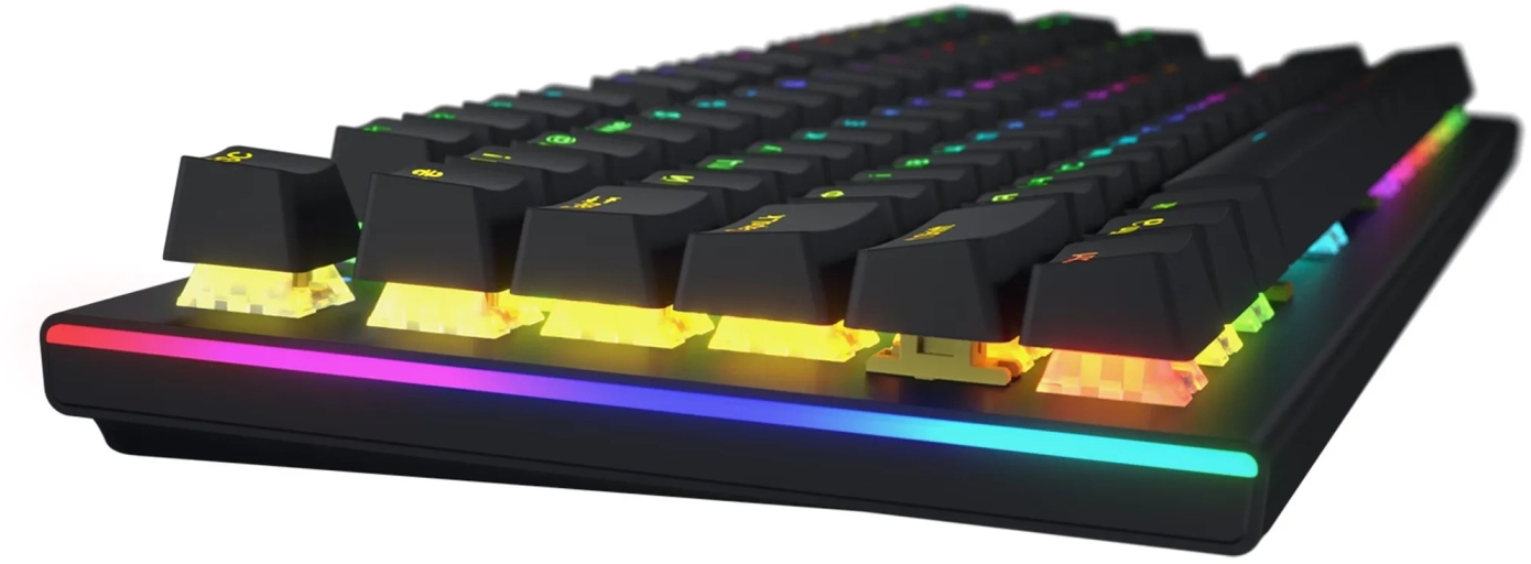 Игровая клавиатура Hator Gravity X TKL Orange US Layout Black (HTK550) фото