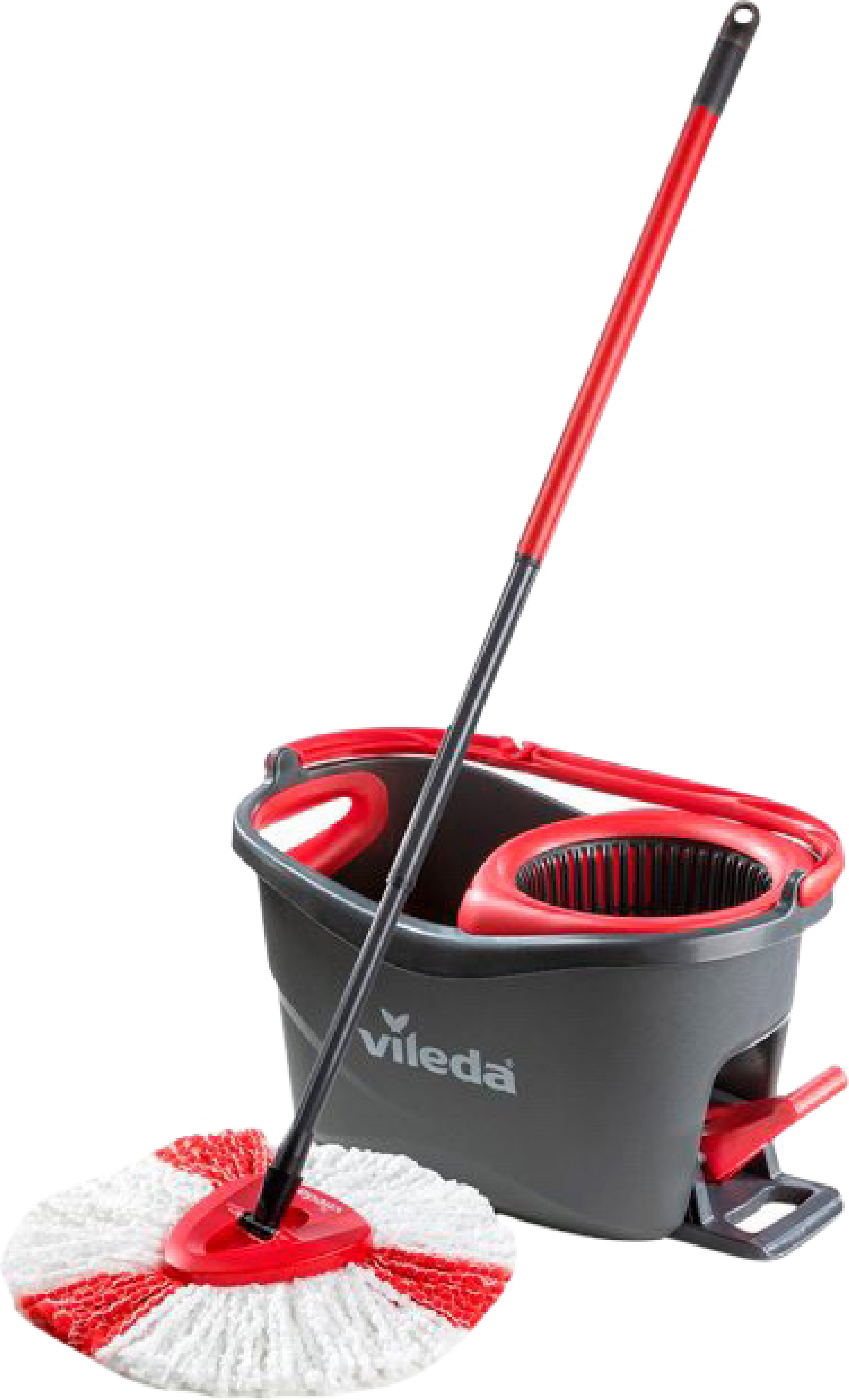 Набор для уборки Vileda Turbo Швабра и ведро с отжимом (4023103194113) фото2