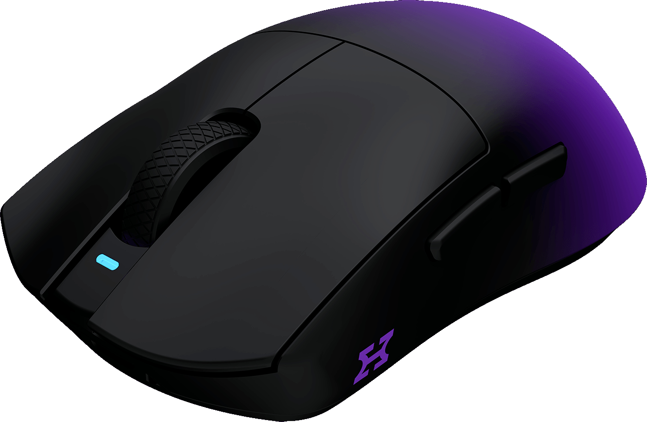 Игровая мышь Hator Hellyberry HM47 Pro Wireless Black-Violet Gradient (HM47PRO_black_violet) фото3