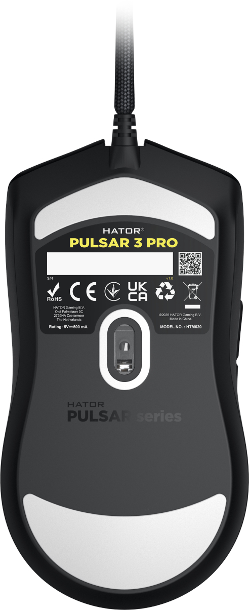 Ігрова миша Hator Pulsar 3 Pro Black (HTM620) фото5