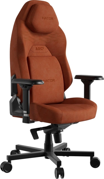 Кресло игровое Hator Arc 3 L Velour Orange (HTC3449L) фото2