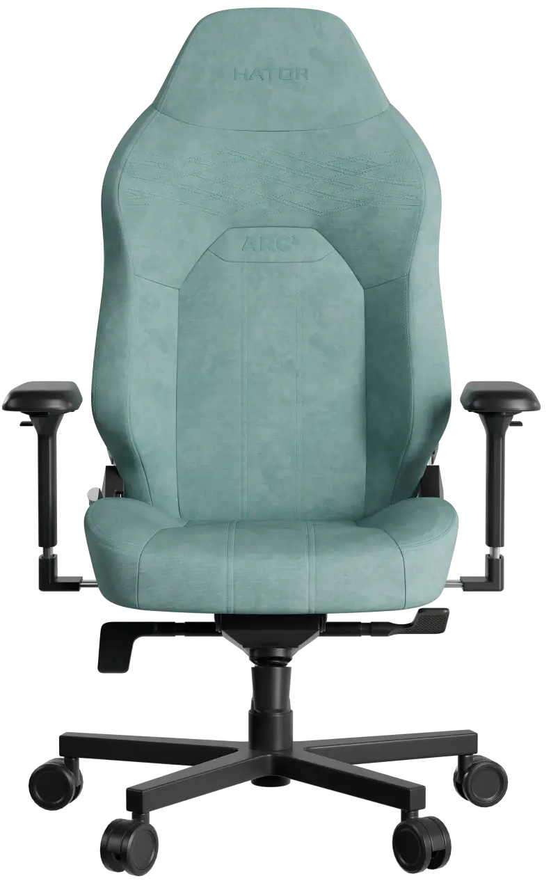 Кресло игровое Hator Arc 3 S Velour Turquoise (HTC3443S) фото2