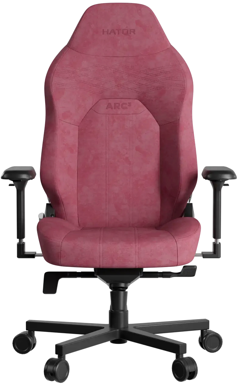 Кресло игровое Hator Arc 3 S Velour Orchid Pink (HTC3444S) фото2