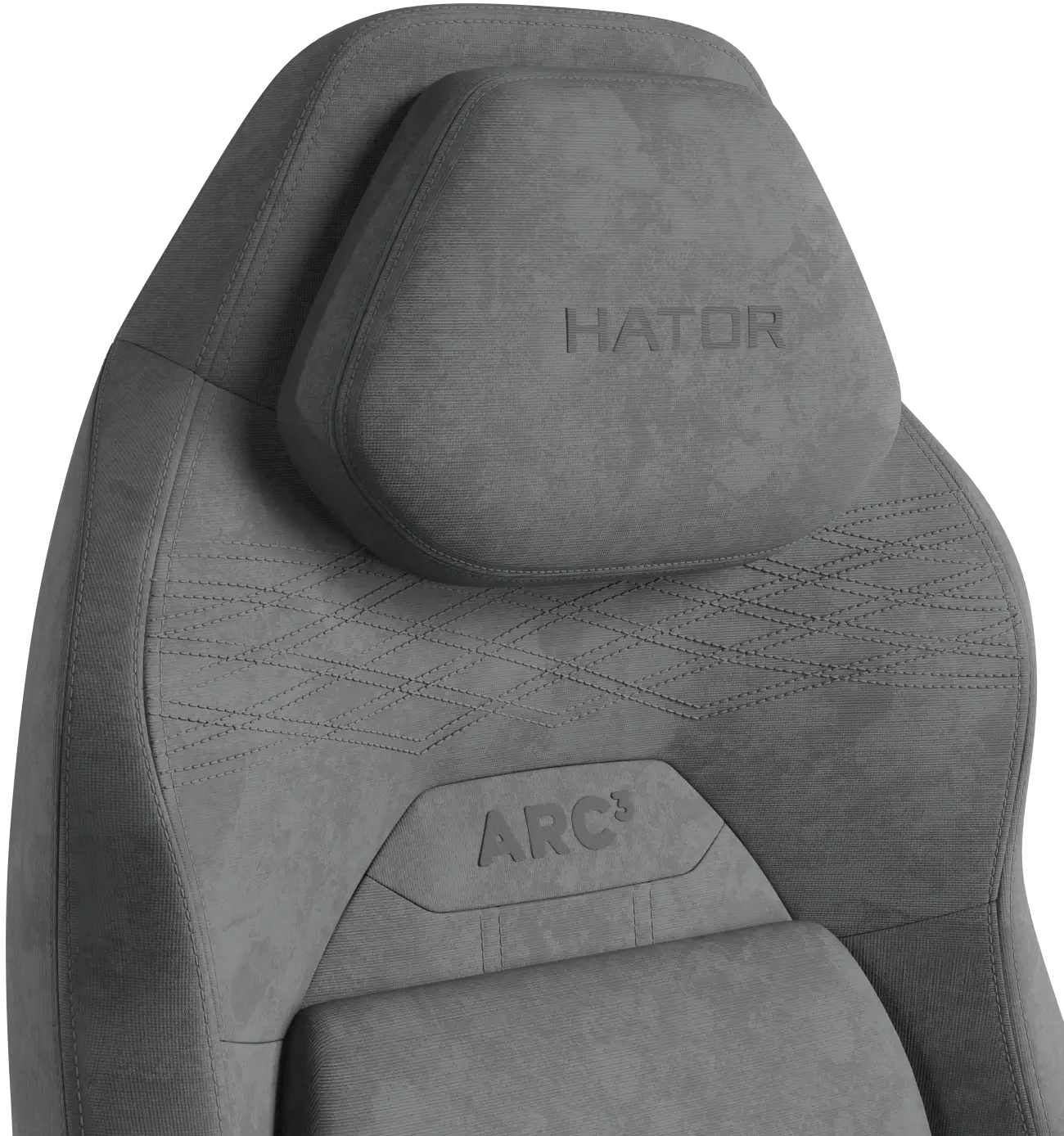 Кресло игровое Hator Arc 3 S Velour Grey (HTC3446S) фото5