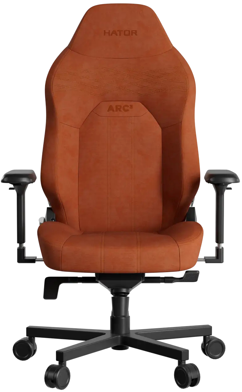 Крісло ігрове Hator Arc 3 S Velour Orange (HTC3449S) фото2