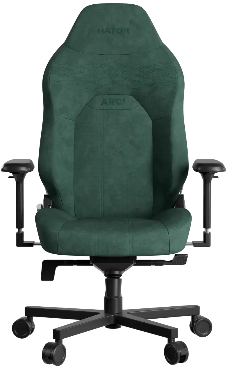 Кресло игровое Hator Arc 3 S Velour Emerald (HTC3448S) фото2