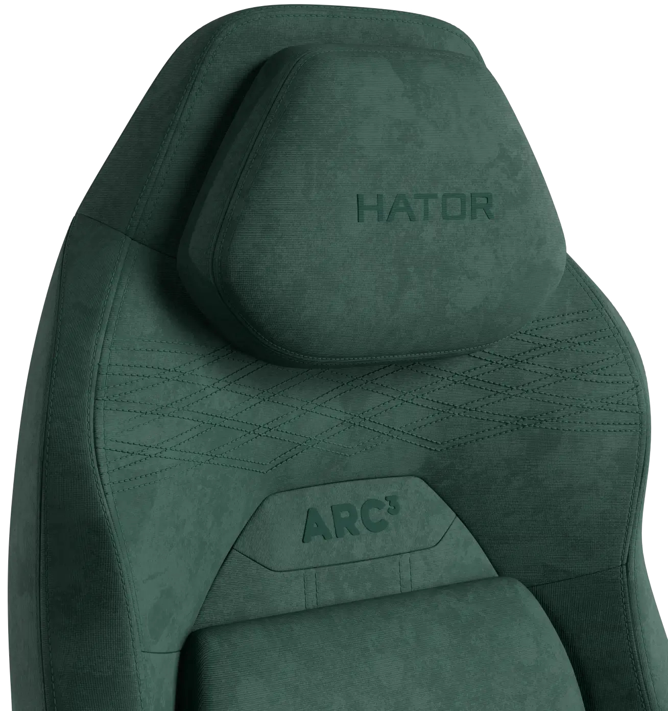 Кресло игровое Hator Arc 3 S Velour Emerald (HTC3448S) фото5