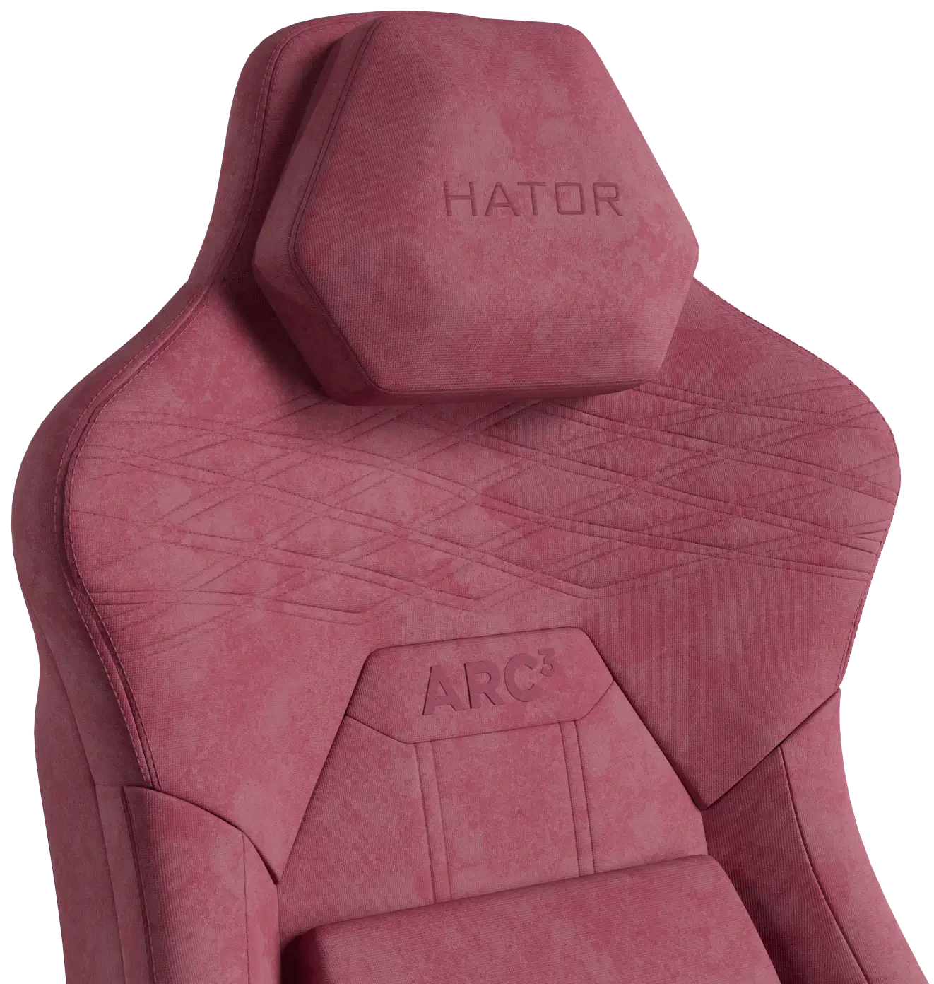 Кресло игровое Hator Arc 3 XL Velour Orchid Pink (HTC3444XL) фото5