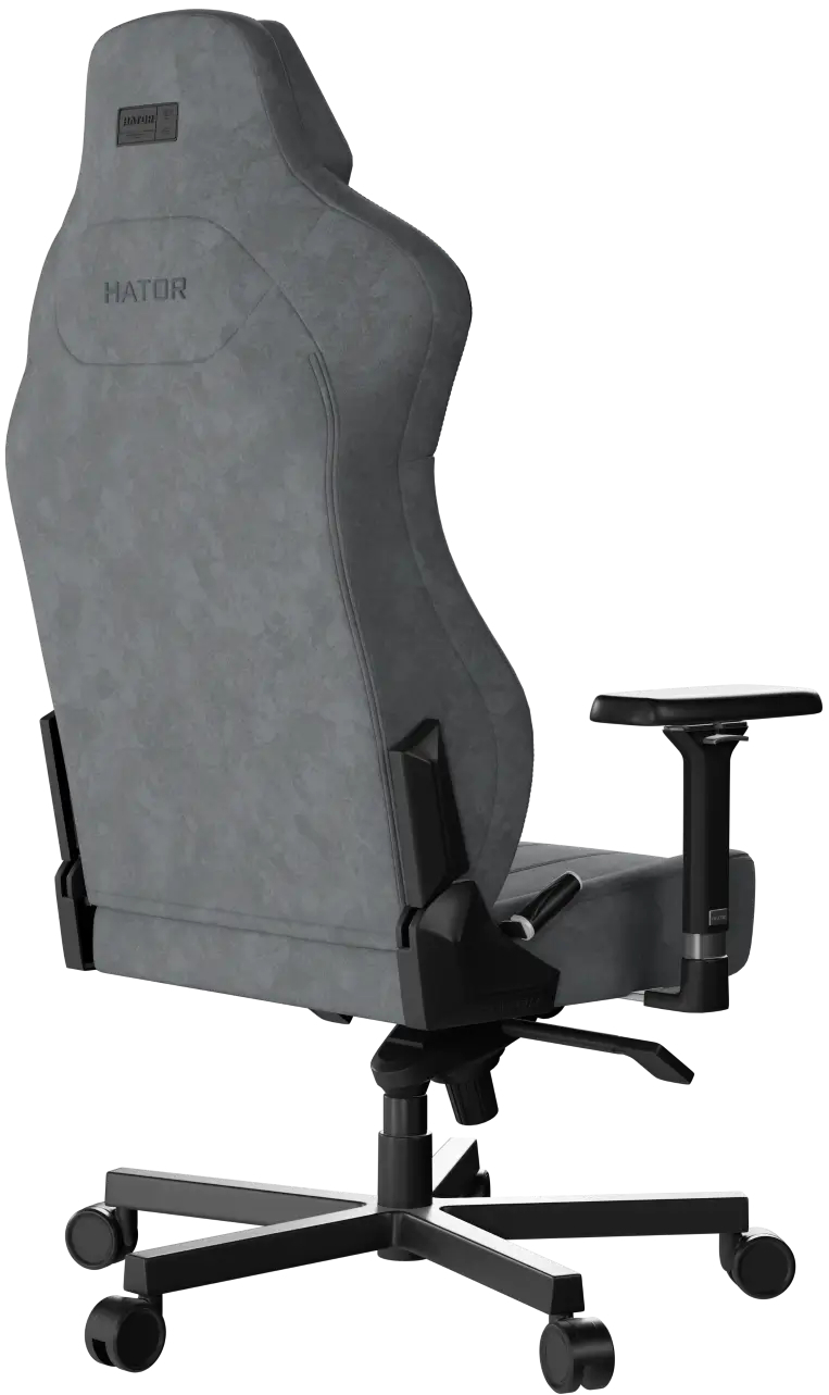 Кресло игровое Hator Arc 3 XL Velour Grey (HTC3446XL) фото