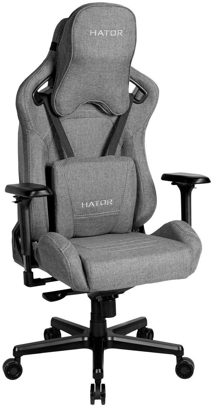 Кресло игровое Hator Arc Fabric Stone Gray (HTC-984) фото4