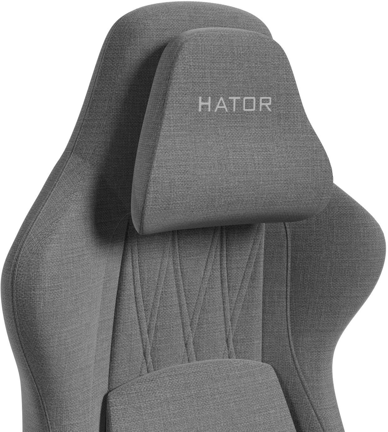 Кресло игровое Hator Darkside 3M Fabric Grey (HTC3016M) фото6