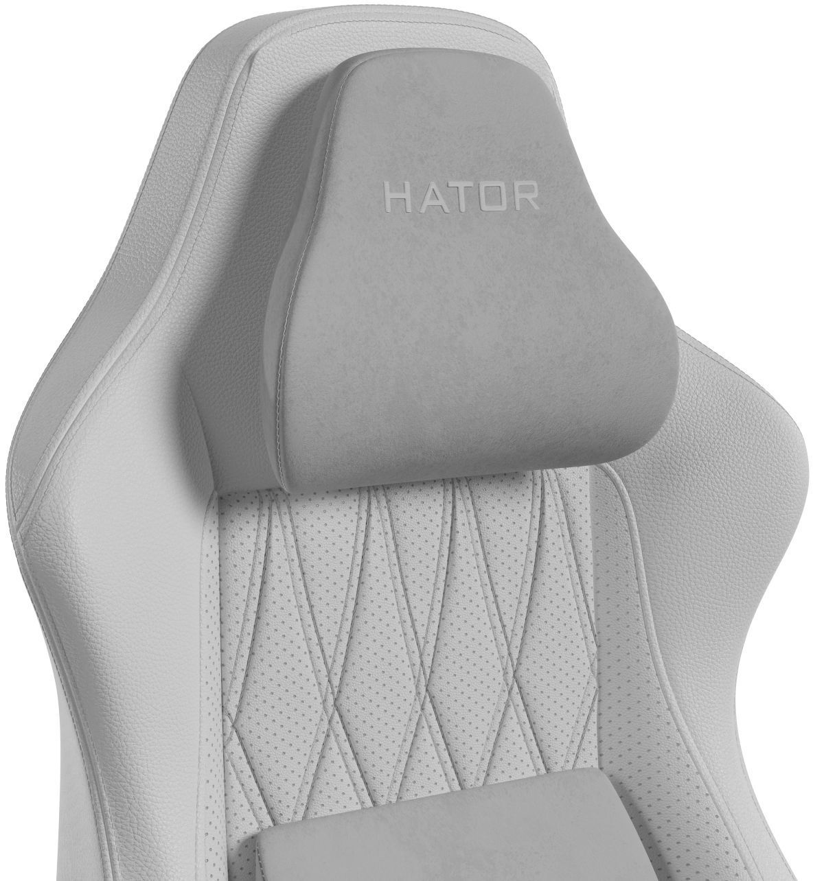 Крісло ігрове Hator Darkside 3L PU White (HTC3001L) фото