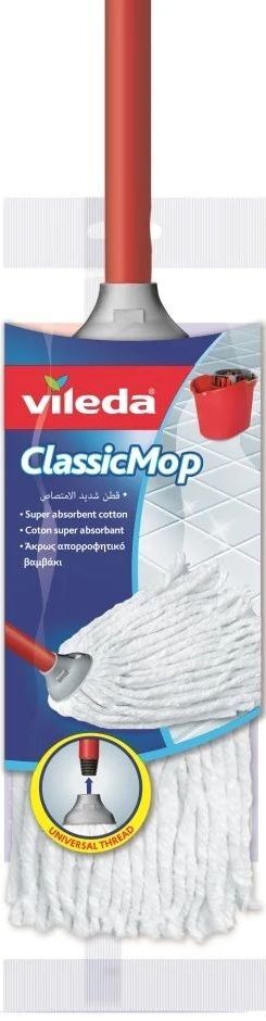 Швабра веревочная Vileda Classic и Держатель для мопов и метел (4023103196650) фото2