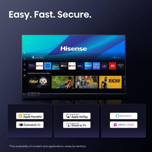 Телевизор Hisense QLED 43E7Q PRO фото11