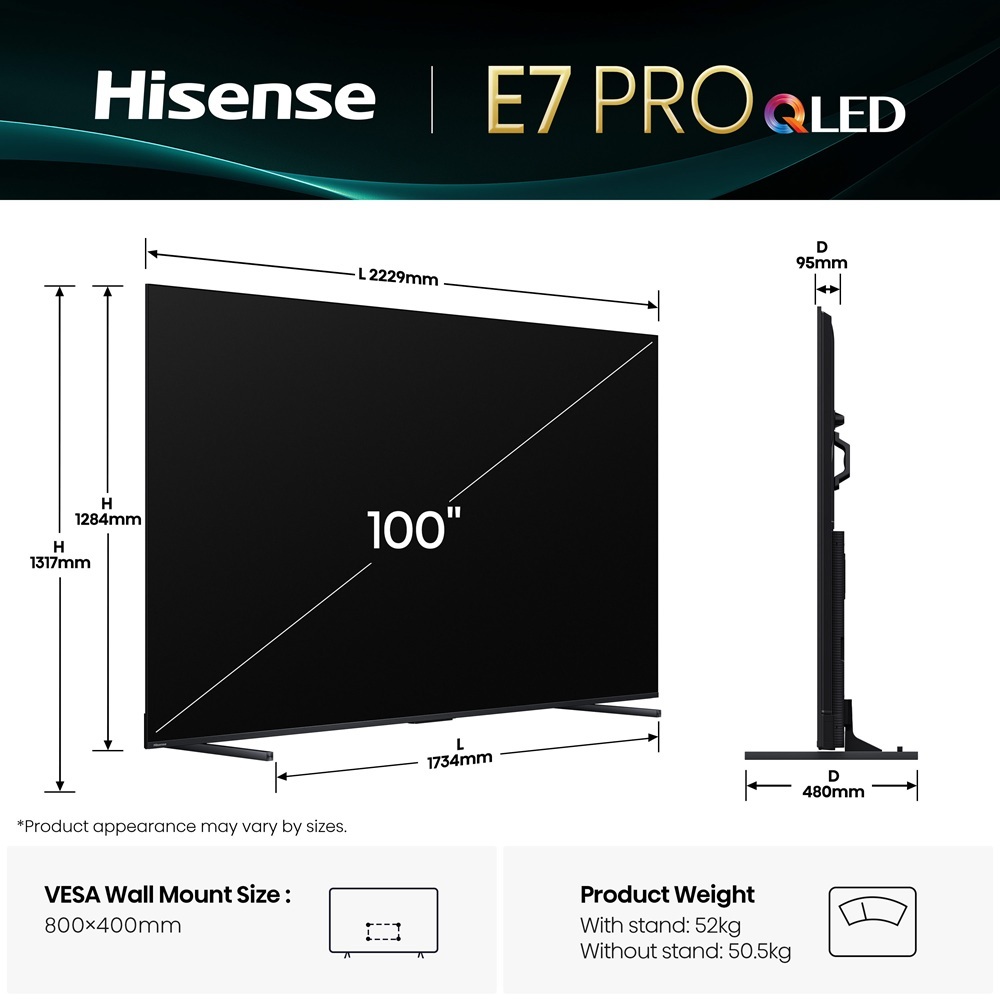 Телевизор Hisense QLED 100E7Q PRO фото4