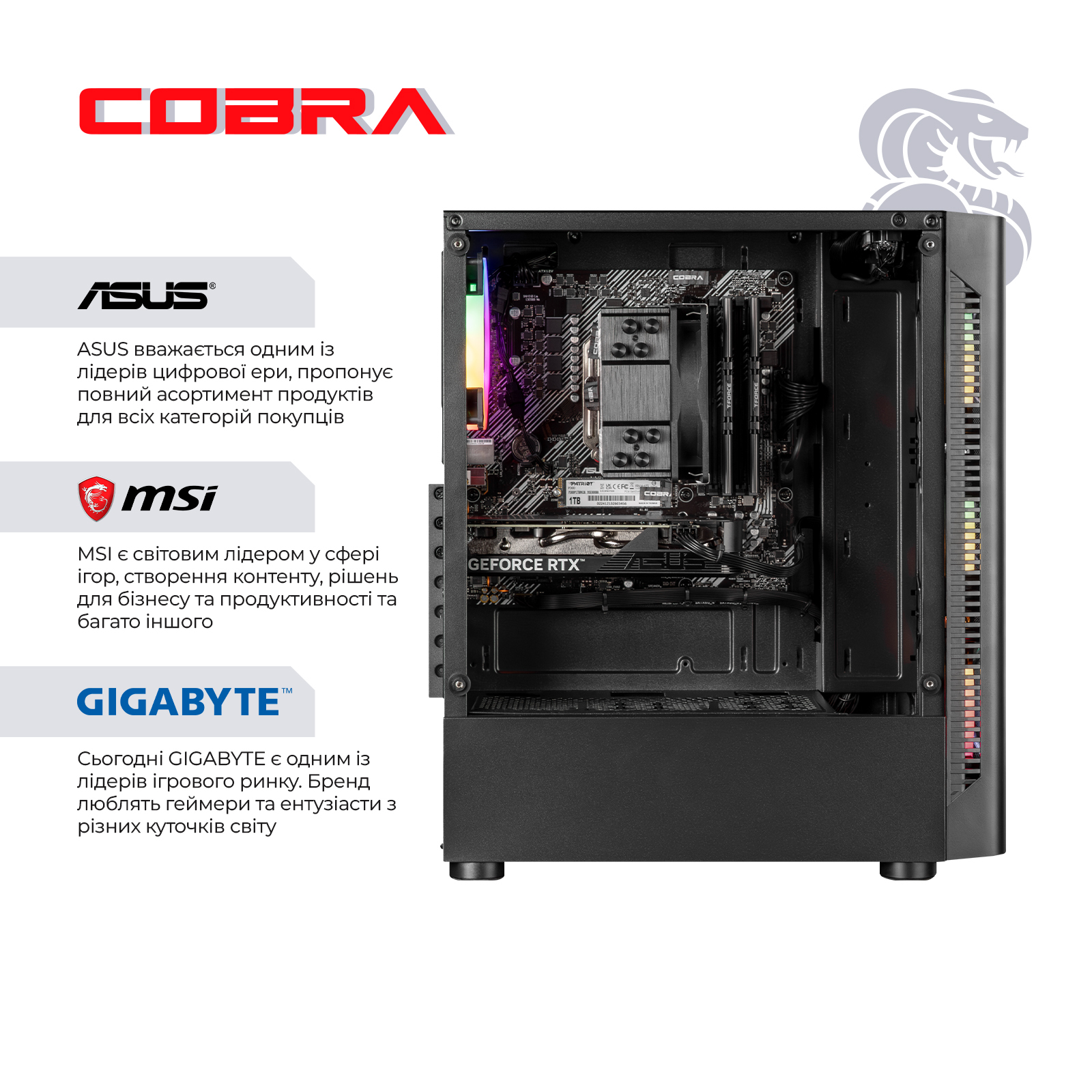 Системный блок COBRA Advanced (A56.32.S10.96XT.20399) фото5