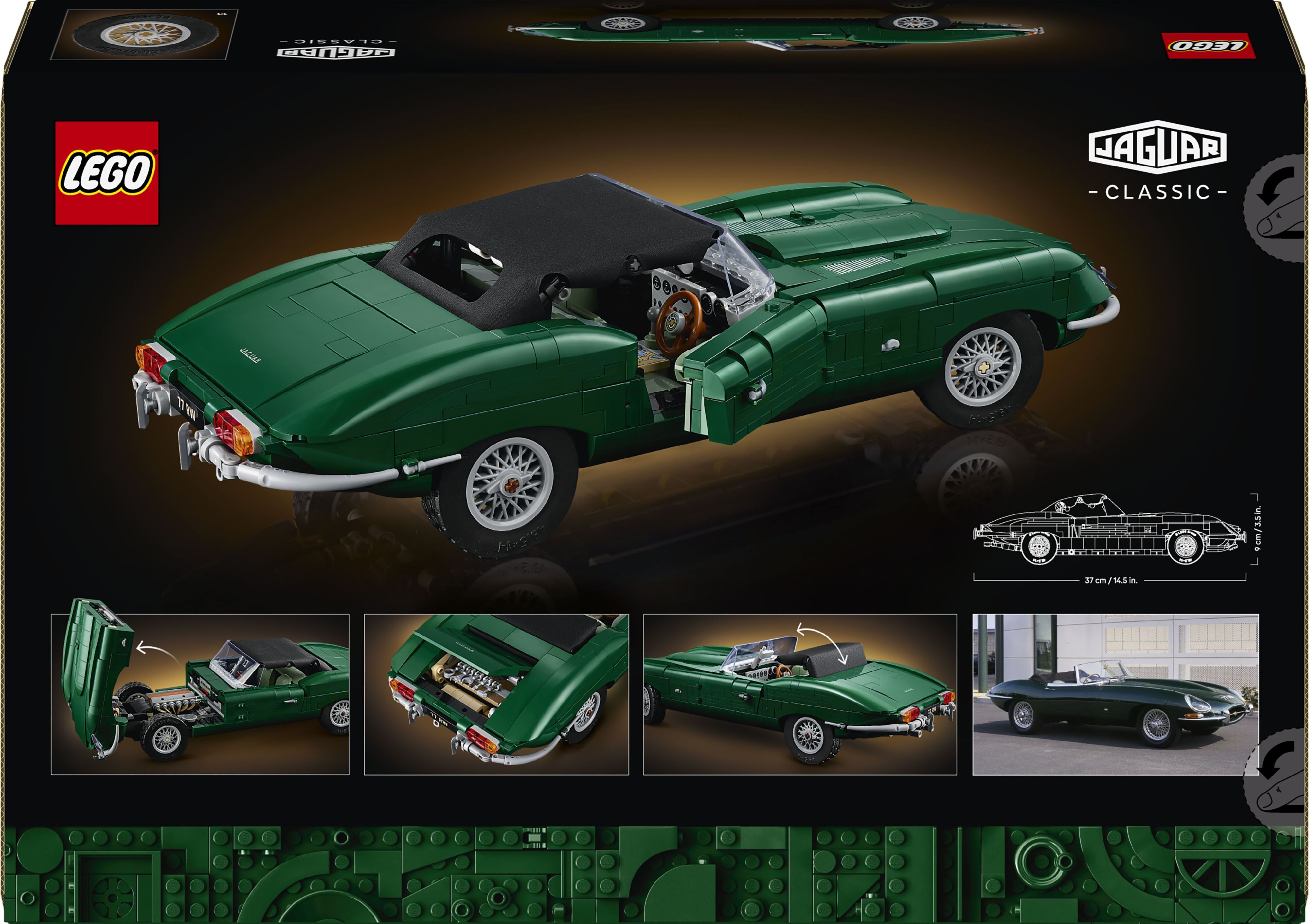 LEGO 11381 Icons Jaguar E-Type фото16