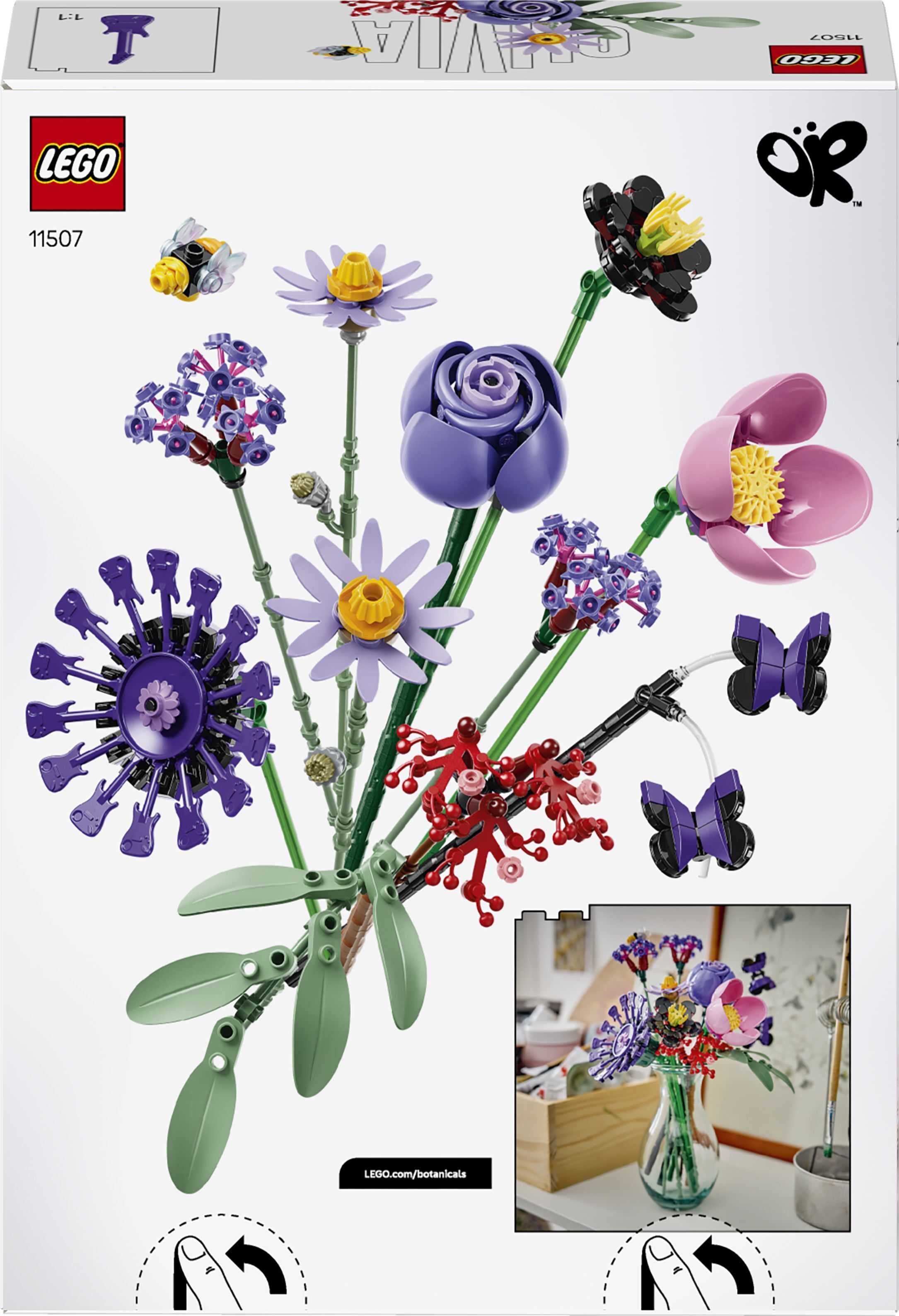 LEGO 11507 Botanicals Букет квітів Олівії Родріго фото14